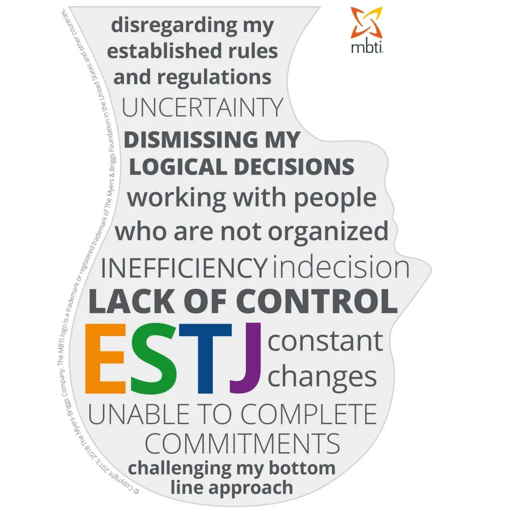 ESTJ Stress mind