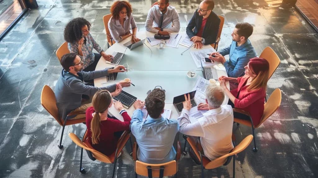 Organize team building for the management committee